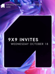 ADE: Awakenings – 9X9 invites